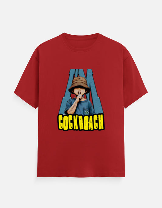 C-Labs I'm Cockroach Classic Crew T-Shirt Red Front_1_c_10_1527568a-f111-4b24-9960-1d0222cac100