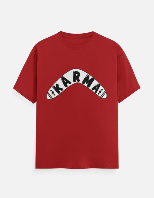 C-Labs Karma Boomerang Classic Crew T-Shirt Red Front_1_c_10_40ef33a2-b834-40e0-a991-b084db6c1cc6