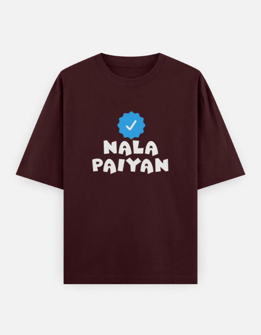C-Labs Nala Paiyan Oversized Classic T-Shirt Maroon Front_1_c_25_d1a3e8eb-11f8-41ec-a7e3-aef41fa3b058