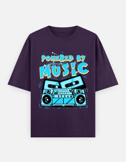 C-Labs Powered By Music Oversized Classic T-Shirt Purple Front_1_c_26_49070913-09b1-4a5d-9f92-63723408c8a2