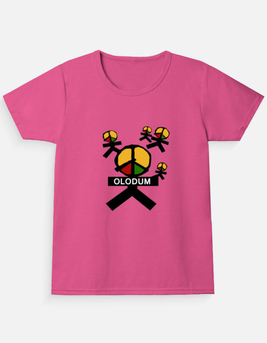 C-Labs Michael Jackson – Olodum Girl Classic Crew T-Shirt Pink Front_1_c_28_352f2975-c39c-4628-ada2-2b0eb89eb57a
