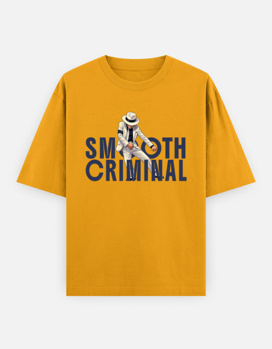 C-Labs Smooth Criminal Oversized Classic T-Shirt Golden Yellow Front_1_c_35_9f1f3686-6cfa-4d67-ae75-de94c773a003