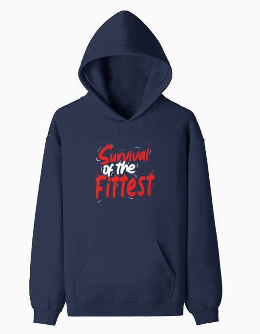 C-Labs Survival of the Fittest Pullover Hoodie Navy Blue Front_1_c_3_abad5c4d-01a4-4f7b-905c-7ab4d67c41c4
