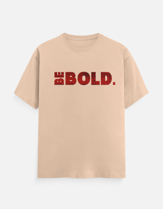C-Labs Be Bold Classic Crew T-Shirt Peach Front_1_c_48_f1a11b94-7701-4724-bee8-78b9d3c38a48