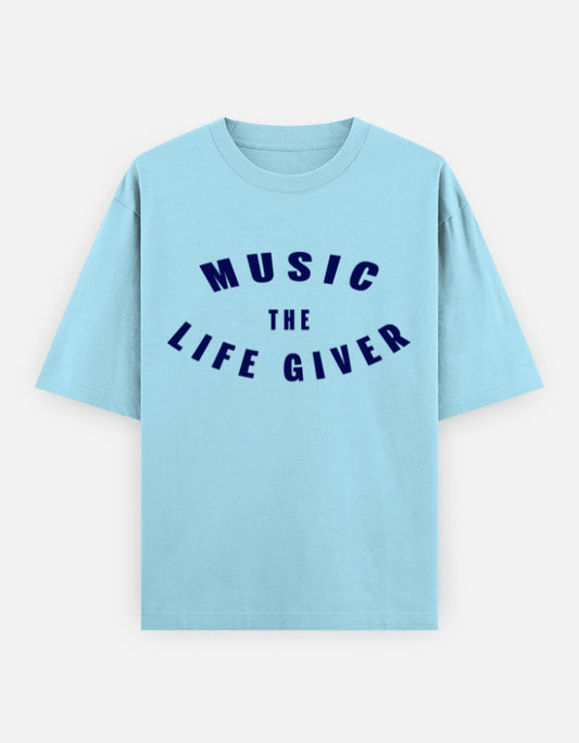 C-Labs Music The Life Giver Oversized Classic T-Shirt Baby Blue Front_1_c_54_5f1c9d77-396c-497a-b7f8-9b2658977bc8