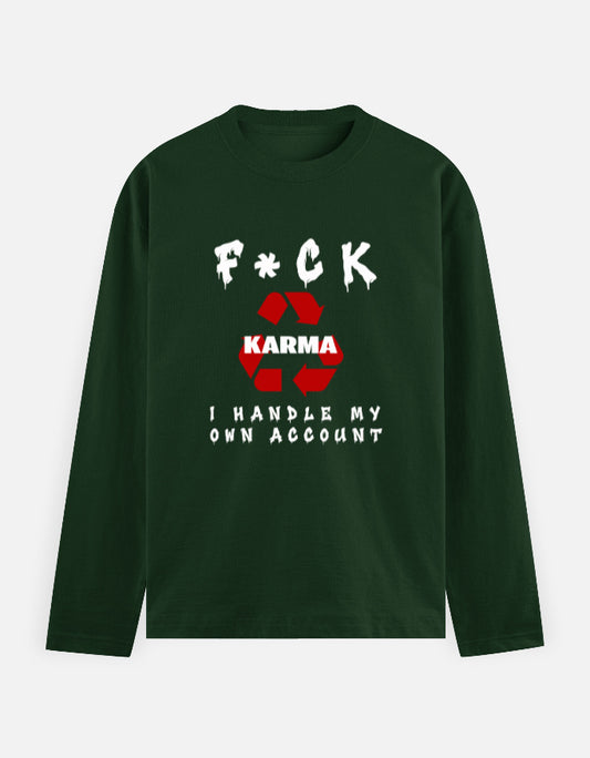 C-Labs Karma Full Sleeve T-Shirt Bottle Green Front_1_c_8_686d4403-35e0-446c-8958-dcc50fce28df