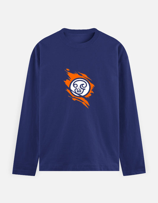 C-Labs Om Full Sleeve T-Shirt Royal Blue Front_1_c_9_01570bee-26cb-4fd0-8540-e2c362c60dfe