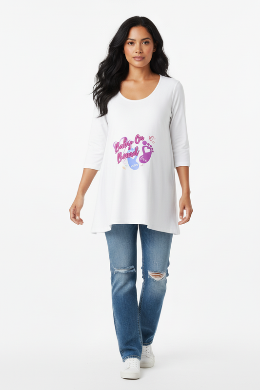 C-Labs Baby on board Maternity Dress VG-35-106555810-__AT
