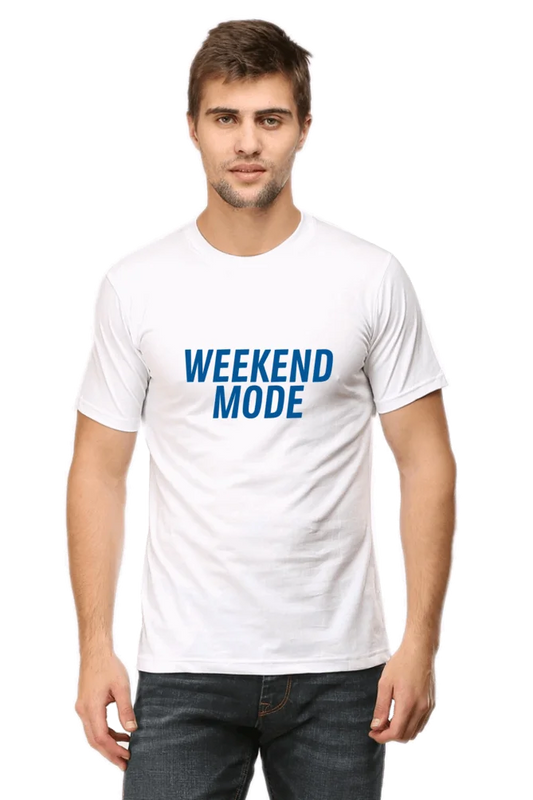 C-Labs Weekend Mode Classic Crew T-Shirt White 1-Front-1db29a5b-f978-4894-87c9-31ca1b9e2be2-_1