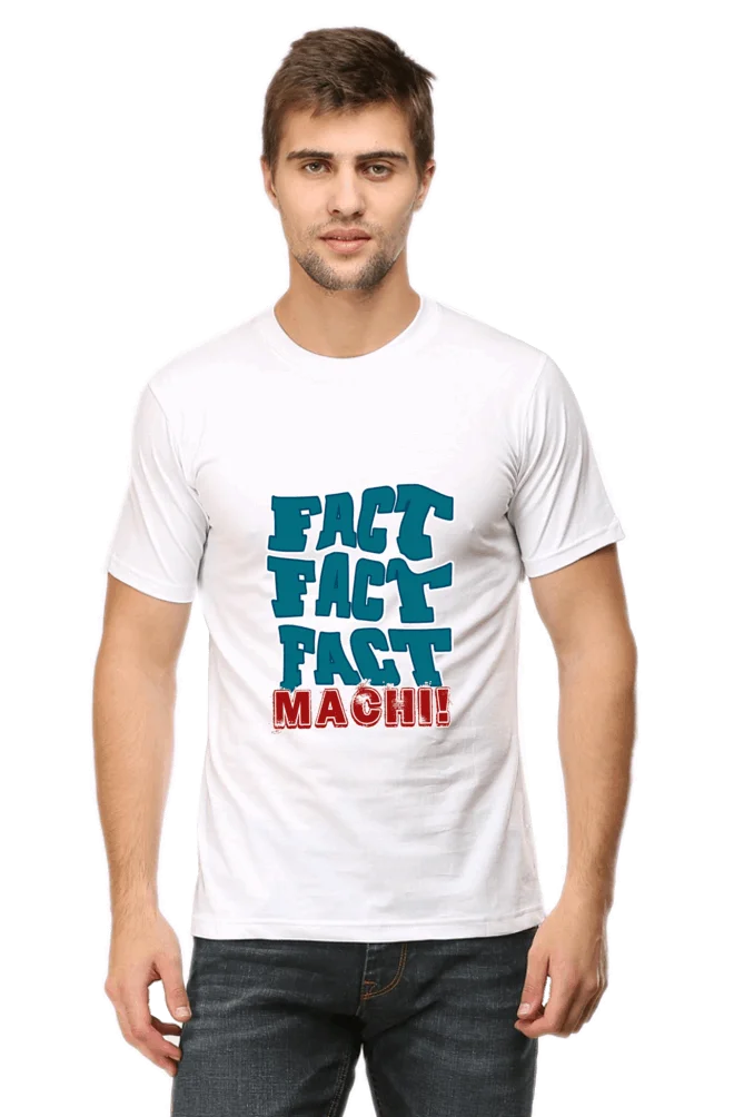 C-Labs Fact Fact Fact Machi Classic Crew T-Shirt White 1-Front-36379a36-aaf4-4f26-9e4e-265f1bf351d1-_9