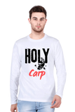 C-Labs Holy Carp Full Sleeve T-Shirt White 1-Front-76798615-19ef-4fcb-9759-8a4eaa4c0b56-_1