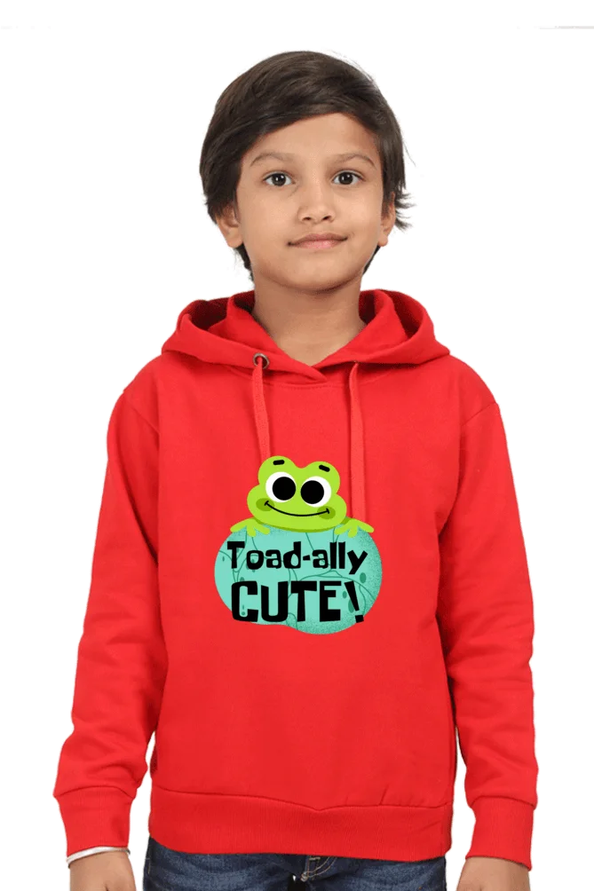 C-Labs Toadly-Cute Kids Hoodie Red 10-Front-8d22079c-66f7-49e6-9567-1af7aeb58224-_3