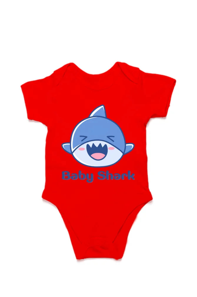 C-Labs Baby shark Rompers Red 10_Front_8a1bb990-a71e-4cfb-8304-08ef26901cec
