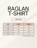 C-Labs Michael Jackson Raglan T-Shirt 1744970312RaglanSizeChart_1e843a0b-a93b-412b-8f67-e71db336c235