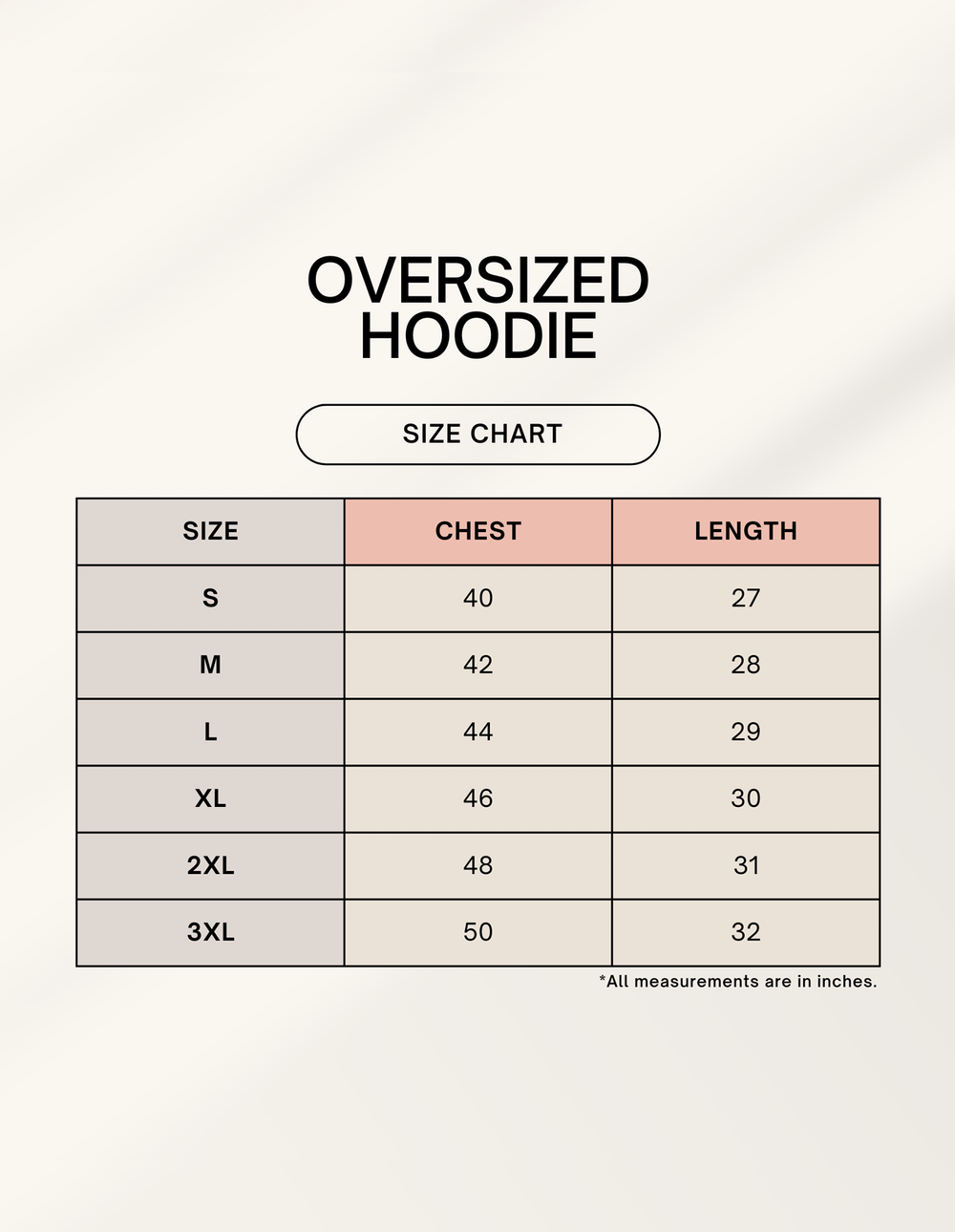 C-Labs C-Prime: Oversized Hoodie Oversized Hoodie 1745035246sizechart