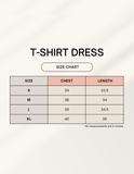 C-Labs C-Standard: T-Shirt Dress T-Shirt Dress 1745047225sizechart