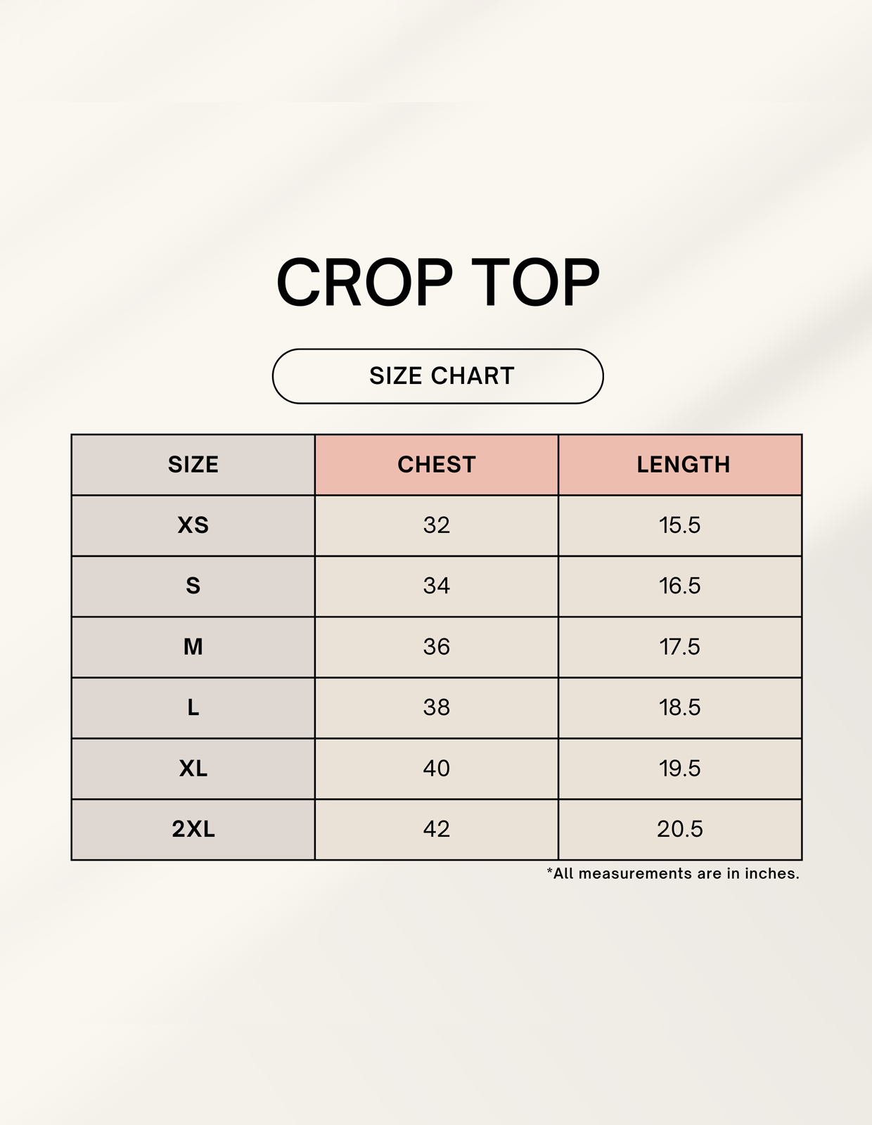 C-Labs C-Minimal: Crop Top Crop Top 1745047541sizechart_9cab5640-a0f3-4cf1-bbfd-28ca0df5a7fd