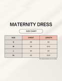 C-Labs C-Standard: Maternity Dress Maternity Dress 1745047840sizechart