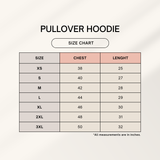 C-Labs Survival of the Fittest Pullover Hoodie 1771057938pulloverhoodiesizechart