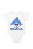C-Labs Baby shark Rompers White 1_Front_07f6c1d4-ce58-495b-8074-ed9f77cf7f31