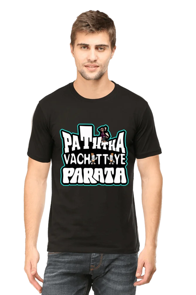 C-Labs Patha Vachitiye Paratta Classic Crew T-Shirt Black 2-Front-3b8e2a39-605c-40db-bab3-af07038b91fc-_2