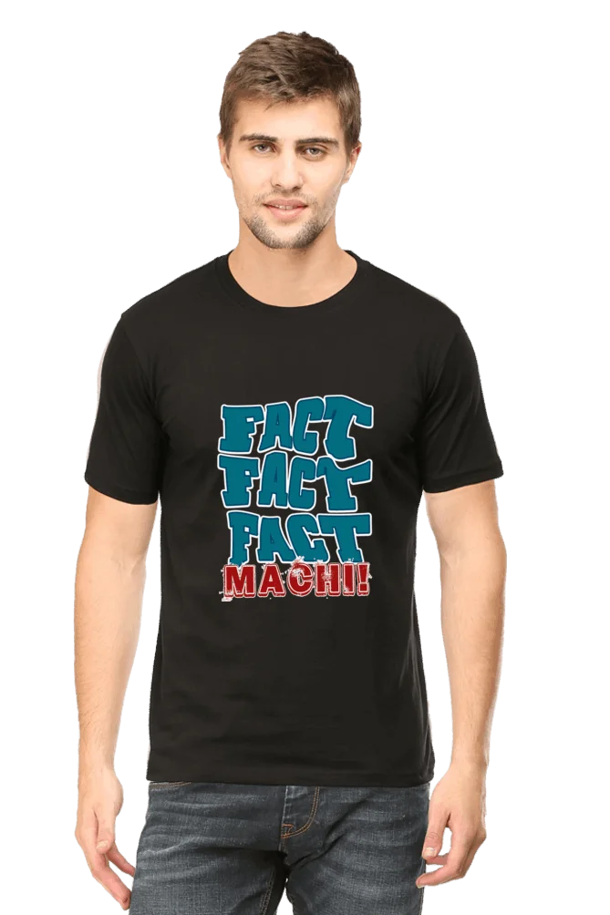 C-Labs Fact Fact Fact Machi Classic Crew T-Shirt Black 2-Front-41919bf1-f976-4428-b931-9ae63a37a5aa-_3