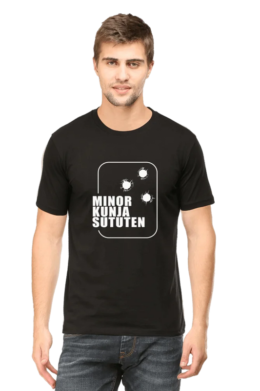 C-Labs Minor kunja sututen Classic Crew T-Shirt Black 2-Front-4d4cd31d-a116-42cb-992b-e95e58f367b2-_1