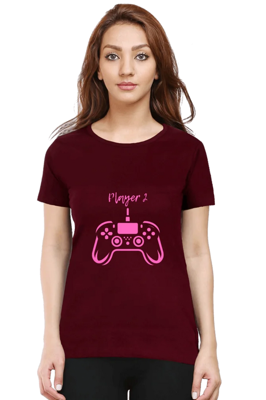 C-Labs Player 2 Women AOP Gym legging Maroon 25-Front-96df904f-00f6-43e6-a62c-93d285106135-_2