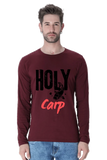 C-Labs Holy Carp Full Sleeve T-Shirt Maroon 25-Front-a5649cbf-68b6-40e5-aa6b-9afe707406ce-_3