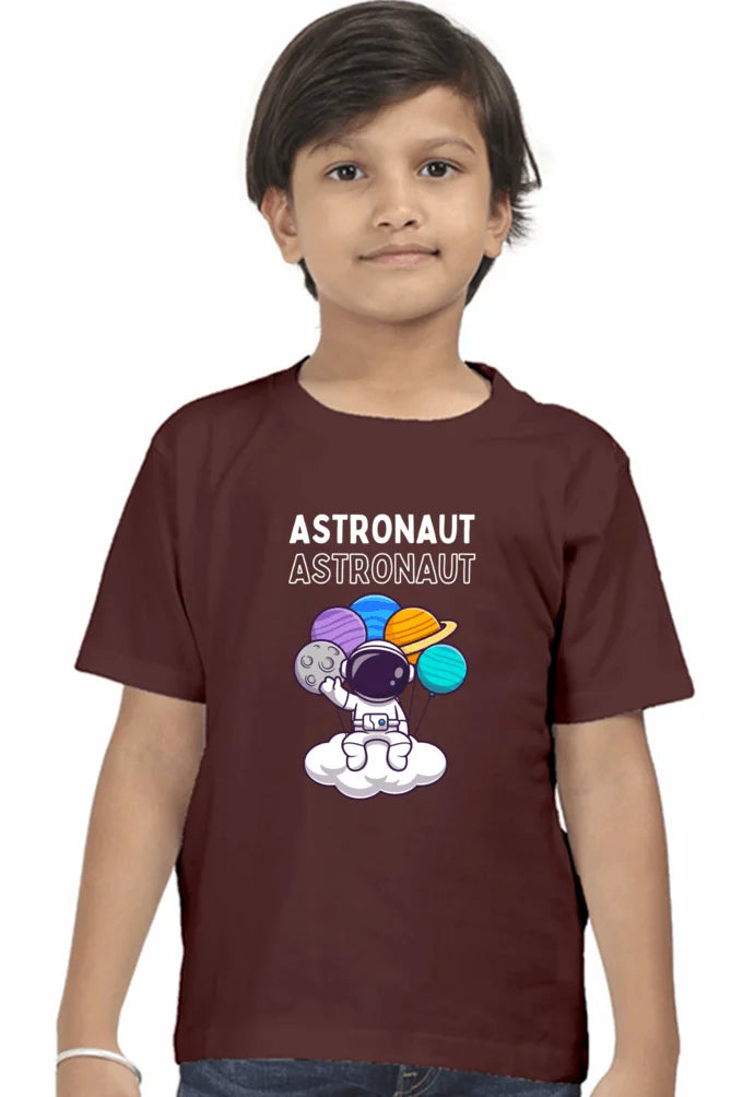 C-Labs Astronaut Boy Classic Crew T-Shirt Maroon 25-Front-c6967245-dd30-4a4b-baaf-503451867a57-_7