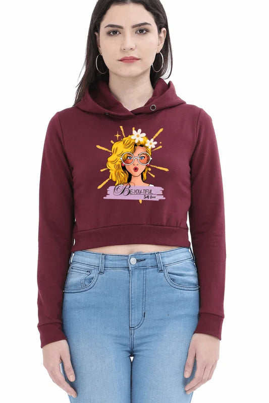 C-Labs Be-You-Tiful Cropped Hoodie Maroon 25-Front-d18ed644-7dc0-4bf6-965f-4f74693148f9-_2