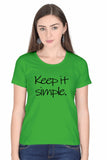 C-Labs Keep it simple Women's Classic T-Shirt Flag Green 27-Front-b350a666-a769-4a34-99cc-5b3dacde86e1-_11