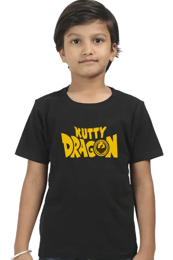 C-Labs Kutty Dragon Boy Classic Crew T-Shirt Black 2_Front_c59d1255-719c-4c5b-8619-d0431611a998