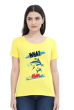 C-Labs What the Fish Women's Classic T-Shirt New Yellow 30-Front-8f06a10d-be7f-4d8e-b7b8-d1d38c8e4461-_6