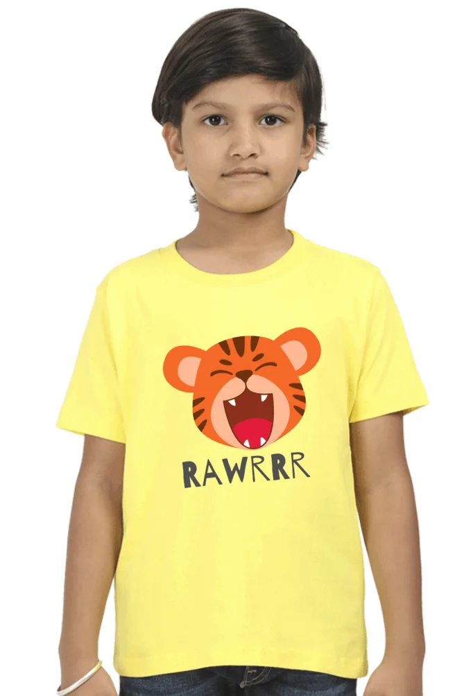C-Labs Rawrrrr Boy Classic Crew T-Shirt New Yellow 30-Front-aad99b31-7d7e-4fdb-a9cd-e9632484a28b-_5