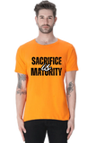 C-Labs Sacrifice is maturity Classic Crew T-Shirt Orange 33-Front-075b0bde-fd22-41a5-b854-0c8715436de2-_6