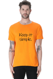 C-Labs Keep it simple Classic Crew T-Shirt Orange 33-Front-1c3e5daa-ed5f-4ee4-ac48-5cf3da172dae-_3