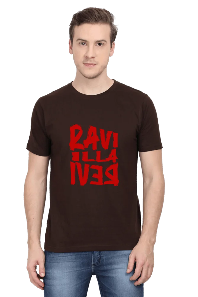 C-Labs Ravi illa revi Classic Crew T-Shirt Coffee Brown 37-Front-56e6577c-3aa4-4296-b577-192618bdd0fc-_7