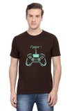 C-Labs Player 1 Classic Crew T-Shirt Coffee Brown 37-Front-a32cde8f-097f-40ef-a20b-b6fd91be521b-_6