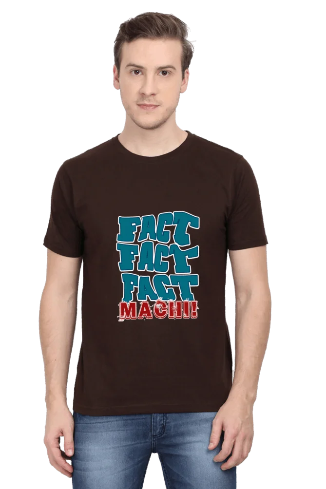 C-Labs Fact Fact Fact Machi Classic Crew T-Shirt Coffee Brown 37-Front-ecf3c02a-24ed-443d-ab43-d28dd70d9d3a-_11