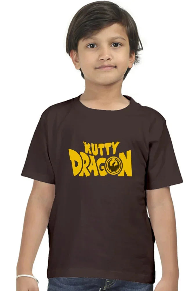C-Labs Kutty Dragon Boy Classic Crew T-Shirt Coffee Brown 37_Front_c7d4fcac-fdb1-4eed-ae30-b3e3a49915e2