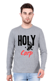 C-Labs Holy Carp Full Sleeve T-Shirt Grey Melange 4-Front-ec02eaf4-ba21-45f4-a478-2f3877508994-_2