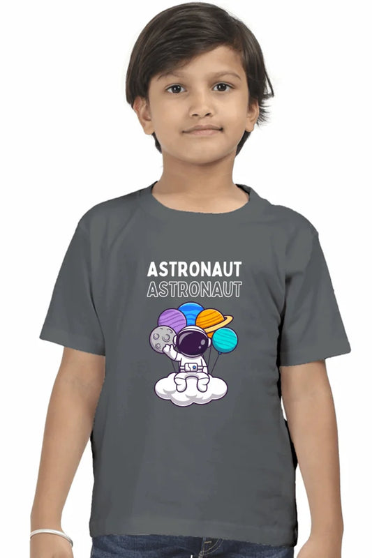 C-Labs Astronaut Boy Classic Crew T-Shirt Steel Grey 40-Front-a9bce6ce-d4fd-427e-98fb-14978209d2d2-_2