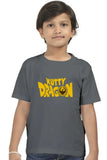 C-Labs Kutty Dragon Boy Classic Crew T-Shirt Steel Grey 40_Front