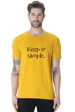 C-Labs Keep it simple Classic Crew T-Shirt Mustard Yellow 43-Front-67b4b454-5698-4a71-83e7-efd8e6c04669-_7
