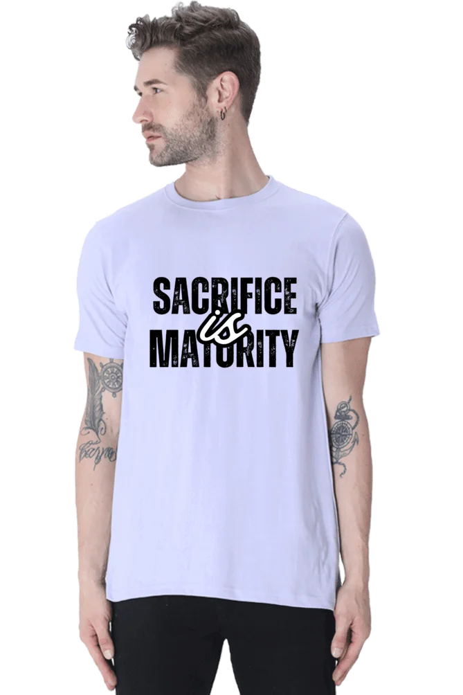 C-Labs Sacrifice is maturity Classic Crew T-Shirt Lavender 49-Front-d962996d-dede-41ce-8a60-91ddce4a5005-_1
