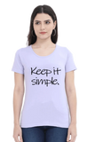 C-Labs Keep it simple Women's Classic T-Shirt Lavender 49-Front-e09c8923-1135-4e21-bce7-1b966e297af9-_10