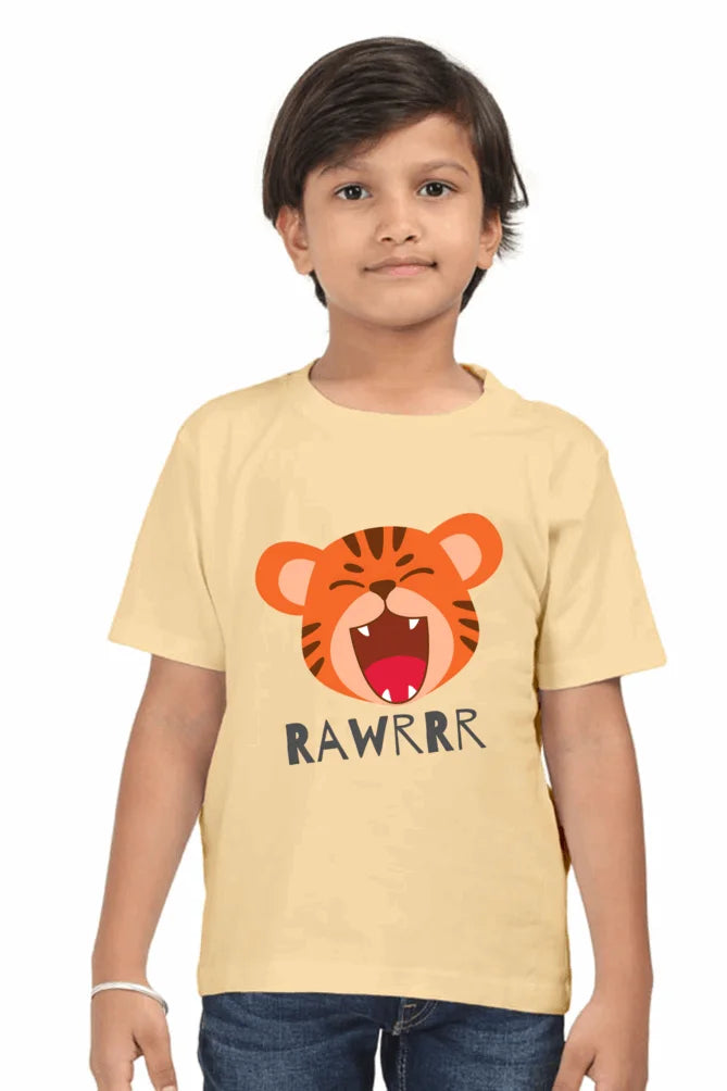 C-Labs Rawrrrr Boy Classic Crew T-Shirt Beige 51-Front-5535ca0a-977f-48c8-8a56-bc5b5975532b-_7