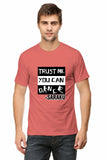 C-Labs Trust me you can dance Classic Crew T-Shirt Coral 52-Front-2179abd9-cda6-4b84-a340-f7e77f515597-_8
