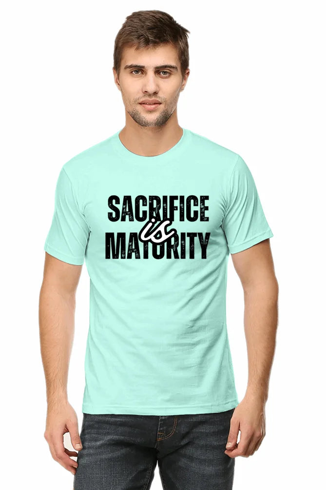 C-Labs Sacrifice is maturity Classic Crew T-Shirt Mint 53-Front-194cff1a-0a40-4e70-b5ff-bfcc9288bd5f-_8